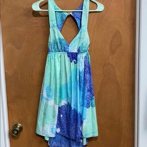 Roxy dress with sea fans and jellyfish